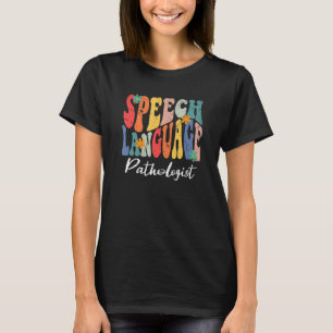 Speech Language Pathologist SLP Speech Therapy Pat T-Shirt