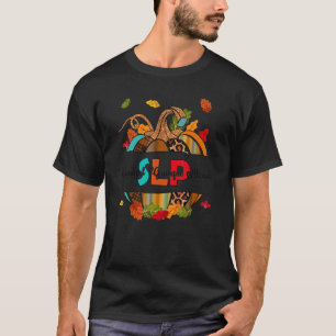 Speech Language Pathologist Thankful Grateful Bles T-Shirt