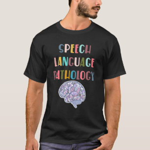 Speech Language Pathologist Vintage Slp Speech The T-Shirt