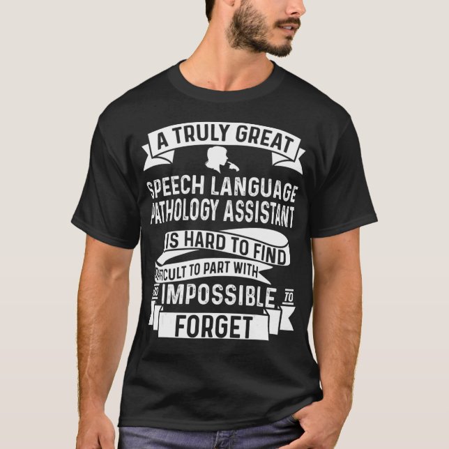 Speech Language Pathology Assistant Merch  Awesome T-Shirt (Front)