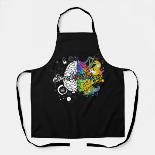 Speech Pathologist Brain Language Speech Therapy S Apron