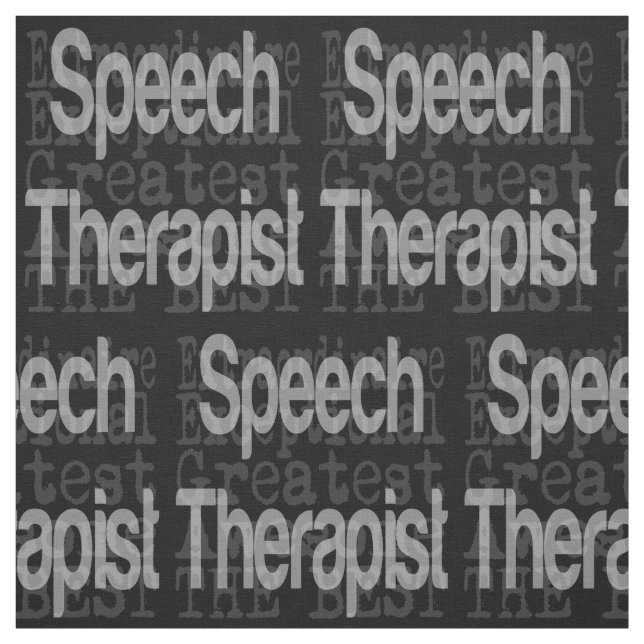 Speech Therapist Extraordinaire Fabric (Swatch)