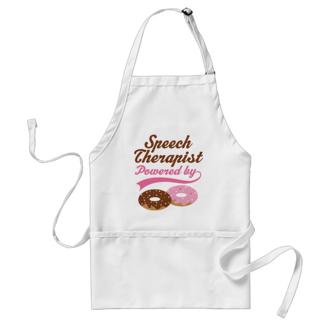 Speech Therapist Funny Gift Standard Apron (Front)