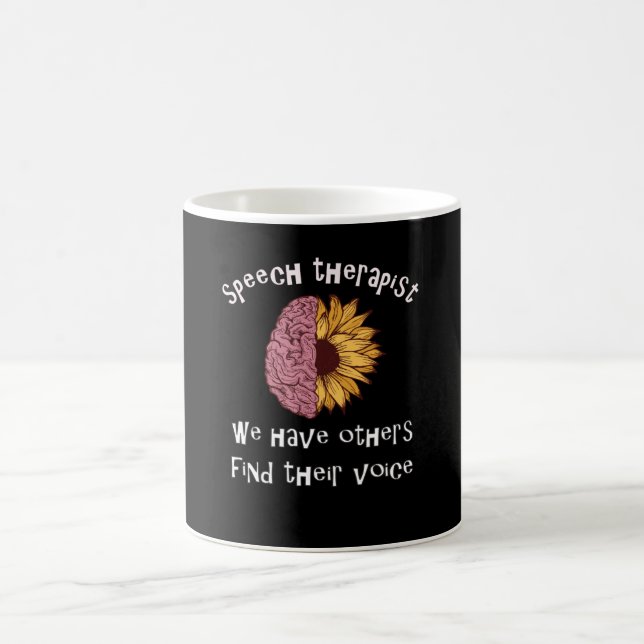 Speech Therapist Gift Coffee Mug (Center)