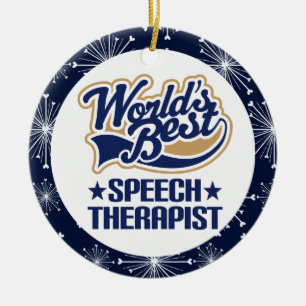 Speech Therapist Gift Ornament
