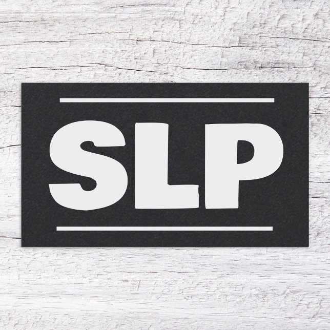 Speech Therapist Premium Business Card (Creator Uploaded)