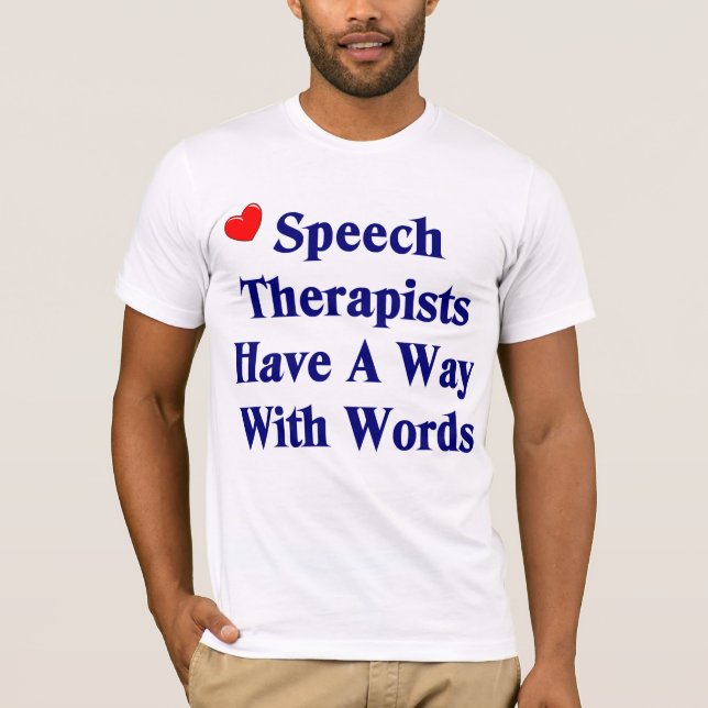Speech Therapist T-shirt (Front)