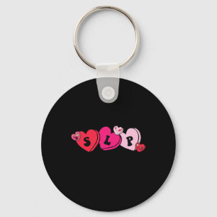 Speech Therapist Valentine's Day Key Ring