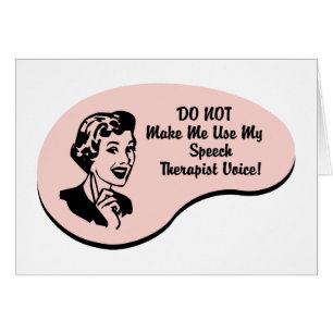 Speech Therapist Voice