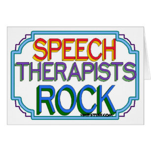 Speech Therapists Rock