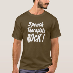 Speech Therapists Rock! T-shirt