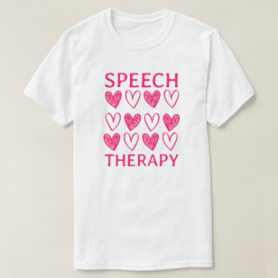 Speech Therapy Cute Speech Therapist T-Shirt