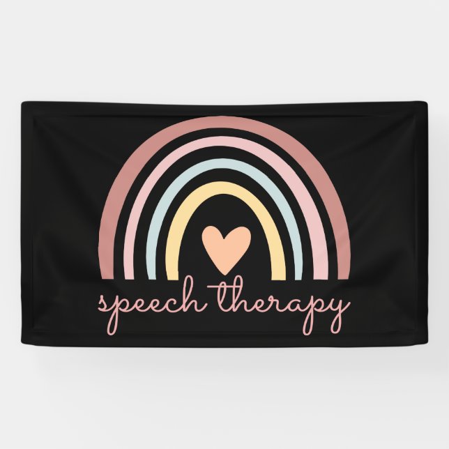 Speech Therapy I Banner (Horizontal)