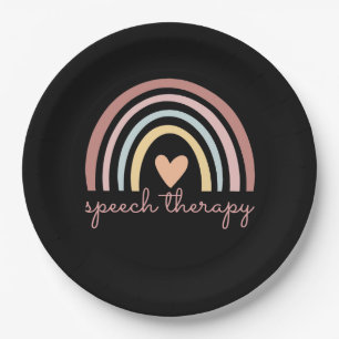 Speech Therapy I Paper Plate