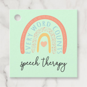 Speech Therapy II - Every Word Counts Favour Tags