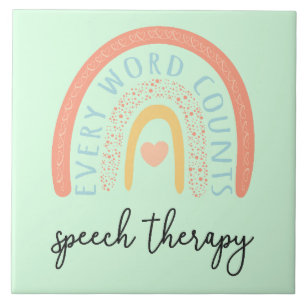 Speech Therapy II - Every Word Counts Tile