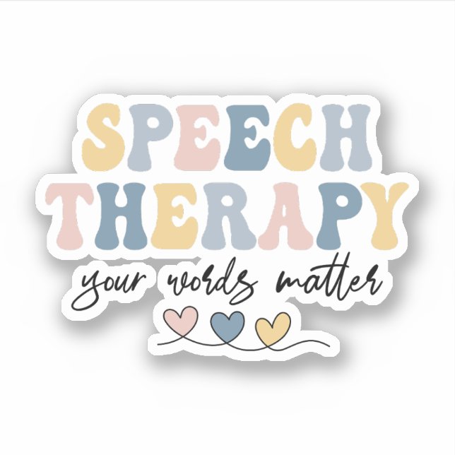 Speech Therapy Therapist, SLP Gift (Front)