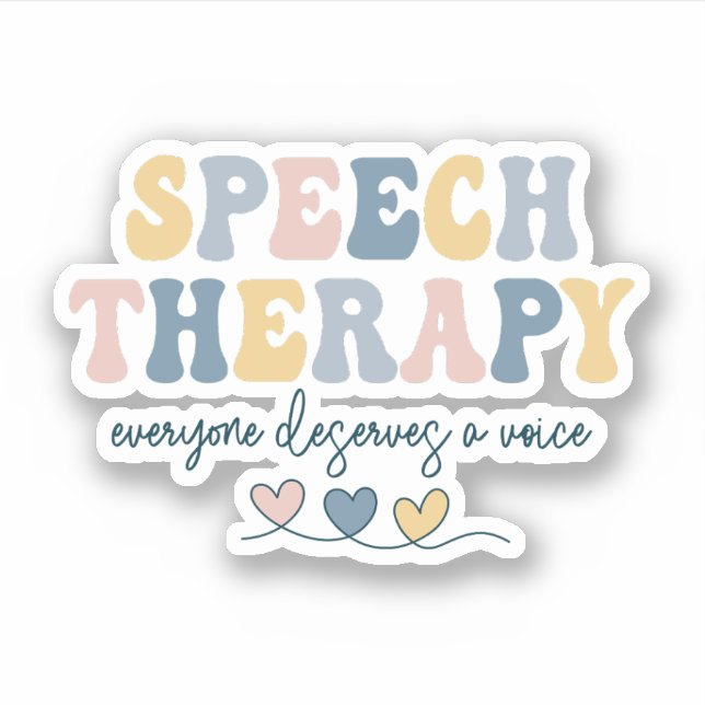 Speech Therapy Therapist, SLP Gift (Front)
