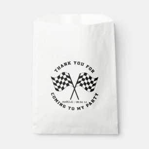 Speed and Adventure Race Birthday Favour Bags