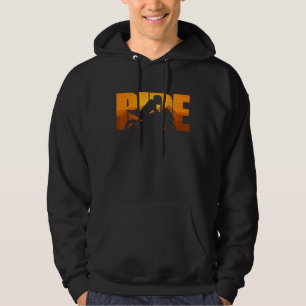 Speed Bike Ride Sunset Motorcycle Biker Life Hoodie