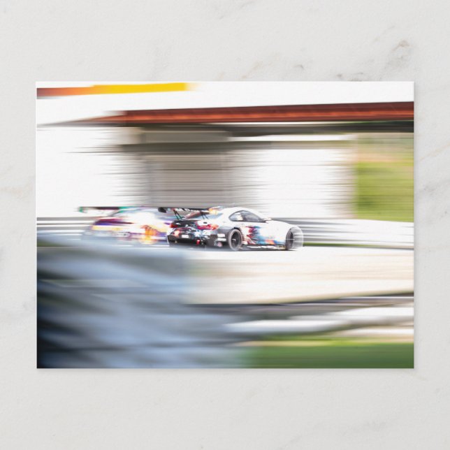 Speed Blur Postcard (Front)