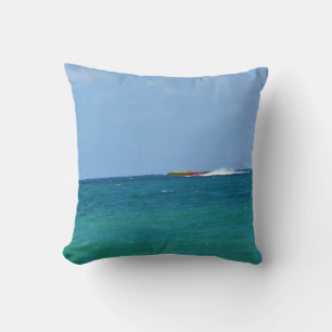 Speed Boat, Fort Lauderdale, Florida Cushion