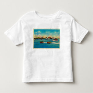Speed Boating in Balboa, CaliforniaBalboa, CA Toddler T-Shirt
