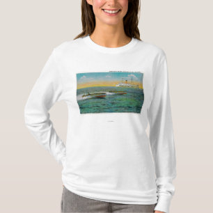 Speed Boating in Catalina Island, California T-Shirt