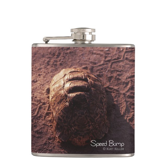 Speed Bump Hip Flask (Front)