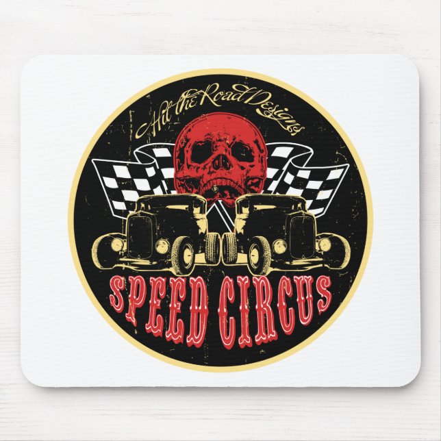 Speed Circus Mouse Pad (Front)