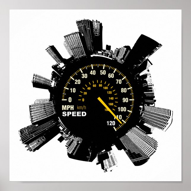 Speed City 1 Poster (Front)