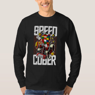 Speed Cube Competition Cube Solver Men Women Kid T-Shirt