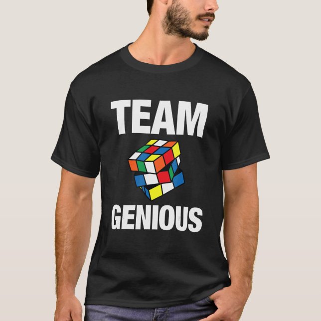 Speed Cubing Puzzle Cuber Cube Kids 1 T-Shirt (Front)