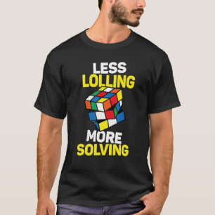 Speed Cubing Puzzle Cuber Cube Kids T-Shirt