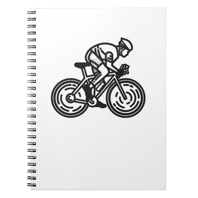 speed cyclist notebook (Front)