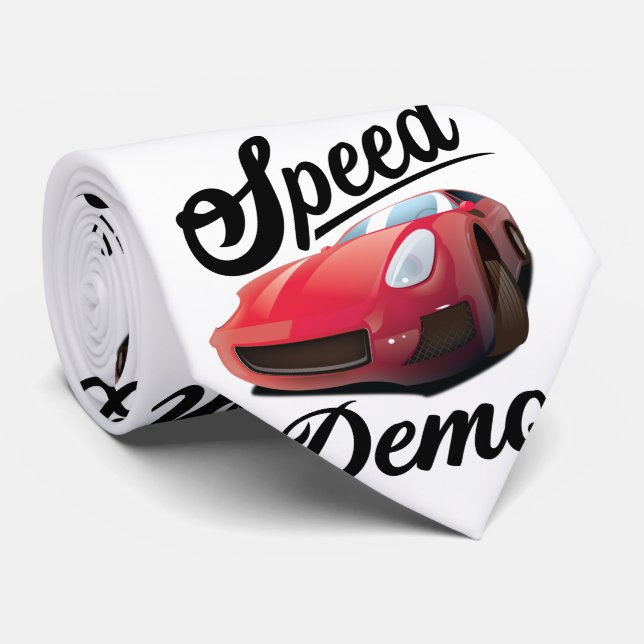 Speed Demon Tie (Rolled)