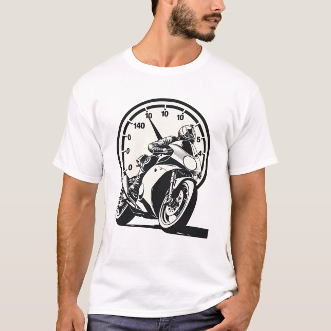 Speed Dial Graphic  T-Shirt (Front)