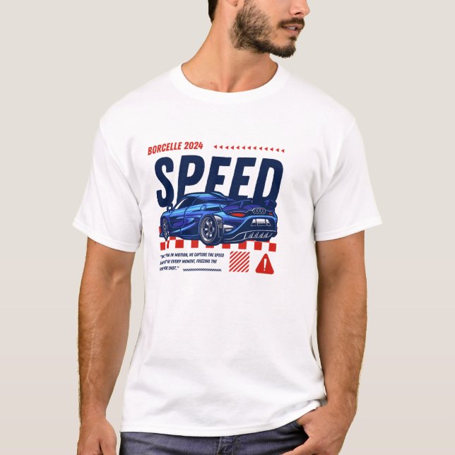 Speed – Fast Life Shirt for Racing and Action Fans (Front)