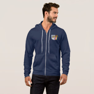 Speed Hunter (Dark Mode) Men Full-zip Hoodie