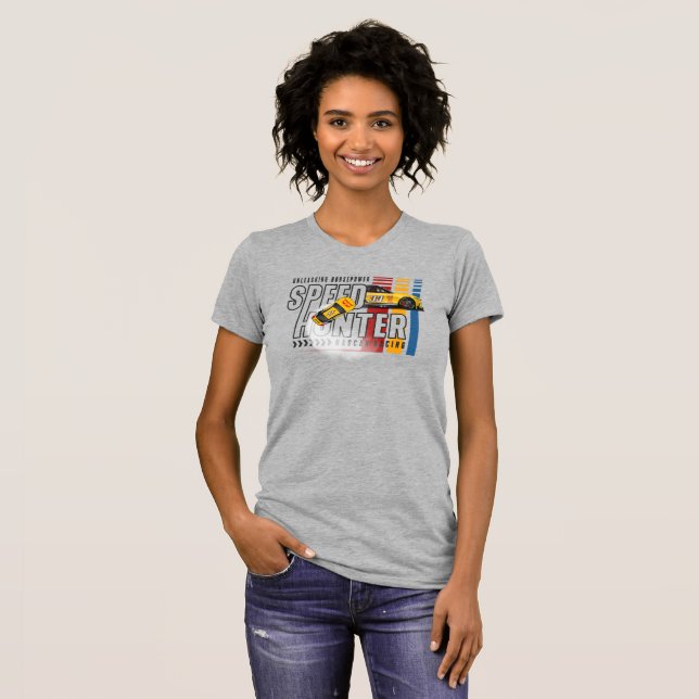 Speed Hunter | Women Slim Fit T-Shirt (Front Full)