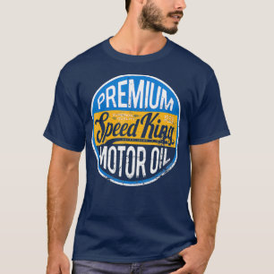 Speed Kings Motor Oil  distressed shirts women