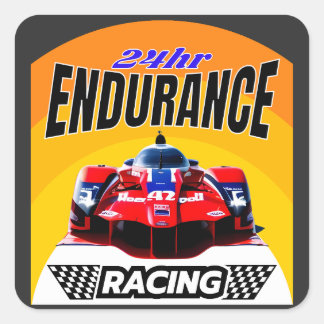 Speed Legends: 24h Endurance Racer Square Sticker