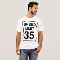 Speed Limit 35 Sign