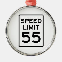 Speed Limit 55 MPH Sign