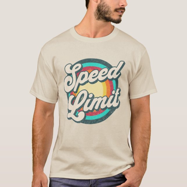 Speed Limit Retro Bullseye Concert Tee (2025) (Front)
