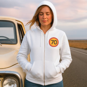 Speed Limit Seventy Womens Full-Zip Hoodie