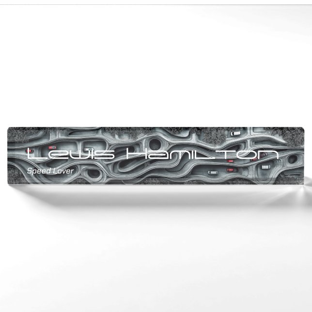 speed lover nameplate (Front)