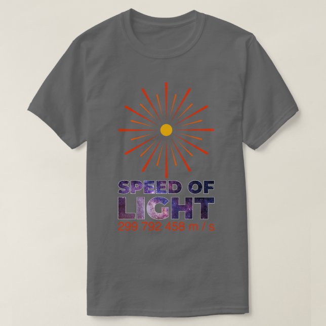 Speed of light T-Shirt (Design Front)