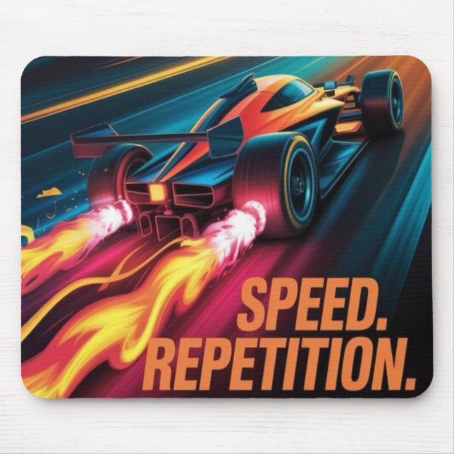 Speed Power Mouse Pad (Front)