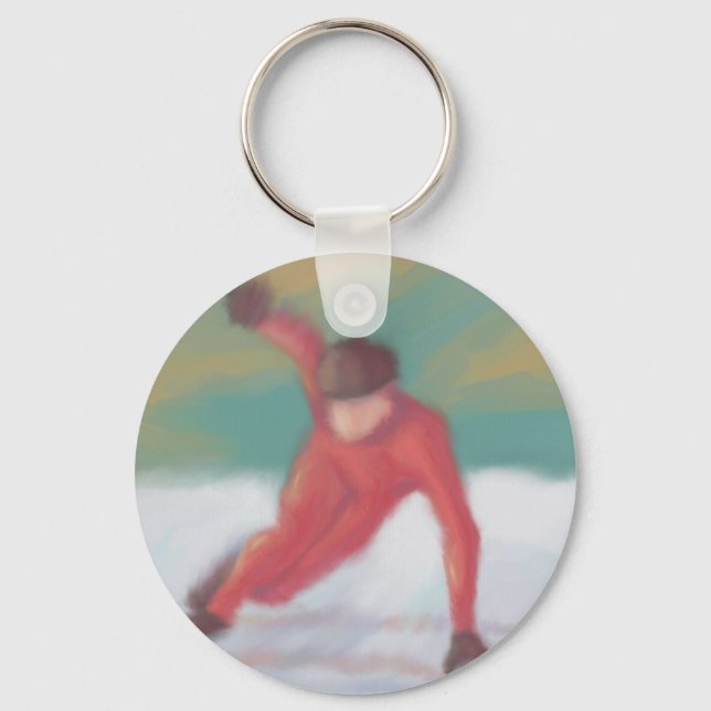 Speed Skate Key Ring (Front)